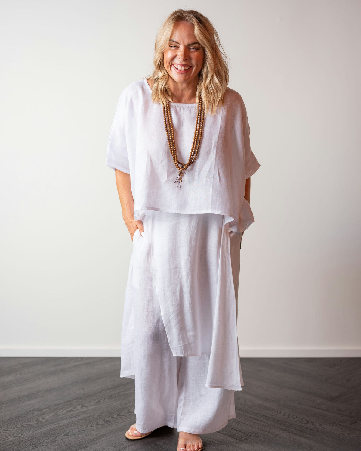 AMALFI PANTS WHITE