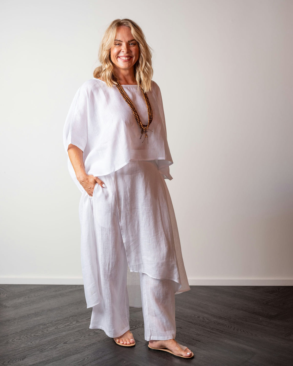 AMALFI PANTS WHITE