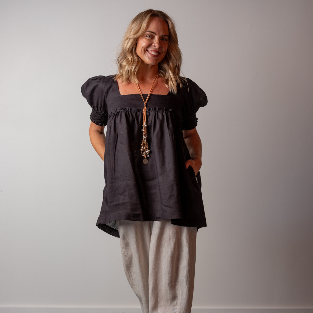 ELLI TOP BLACK
