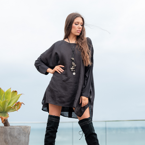 ISSABELLA TOP BLACK