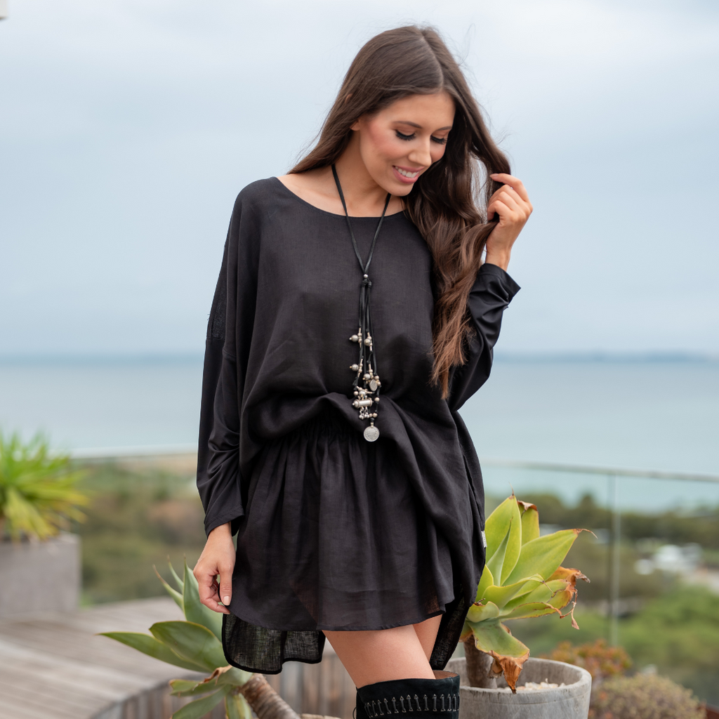 ISSABELLA TOP BLACK