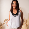 KESHIA TOP WHITE
