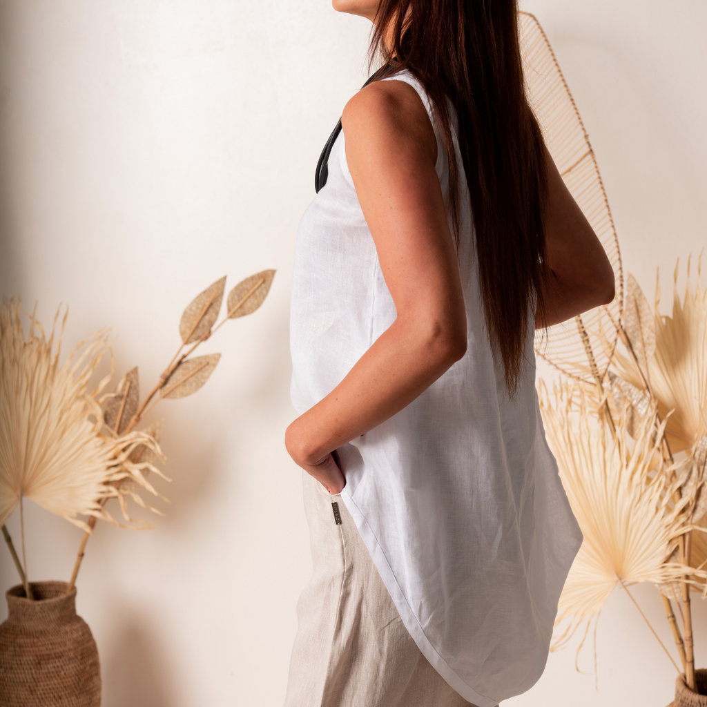 KESHIA TOP WHITE