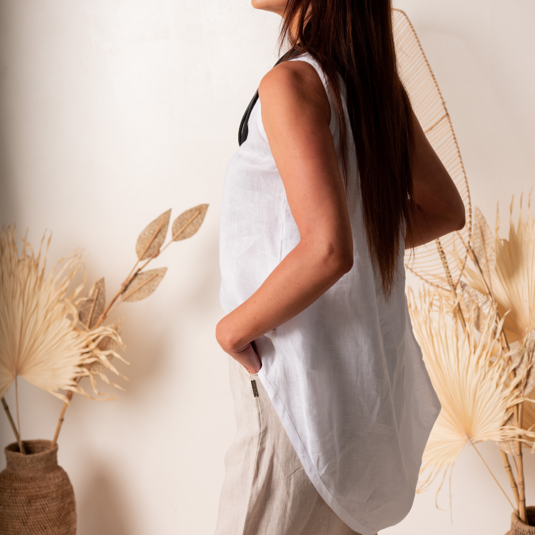 KESHIA TOP WHITE