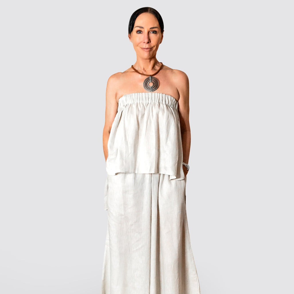 DAKOTA TUBE TOP WHITE