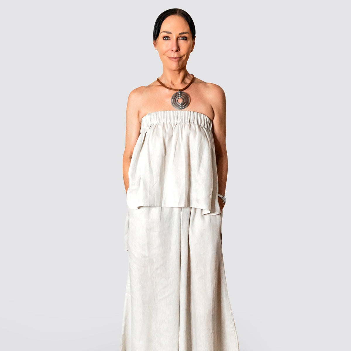 DAKOTA TUBE TOP WHITE