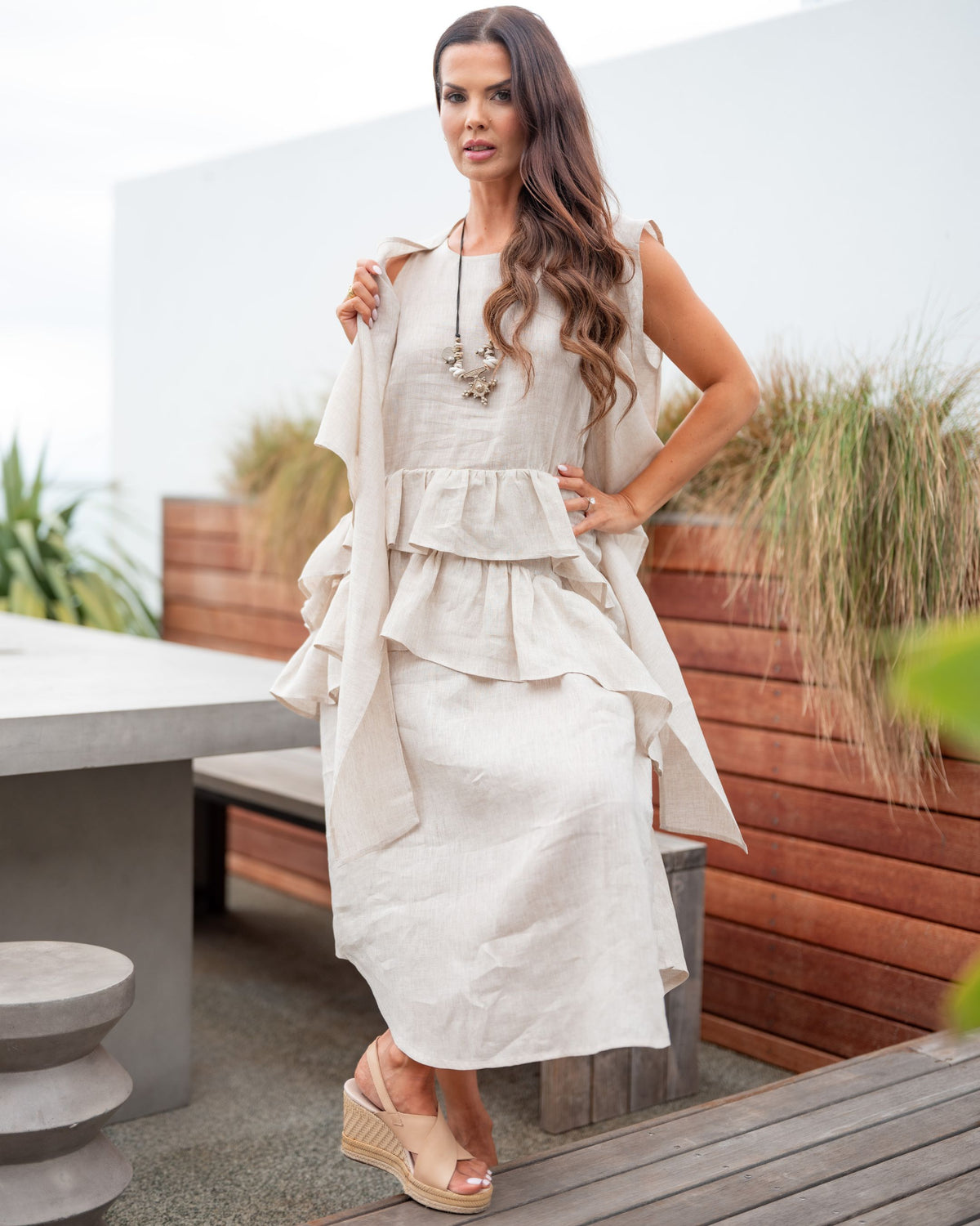 ZURI DRESS NATURAL