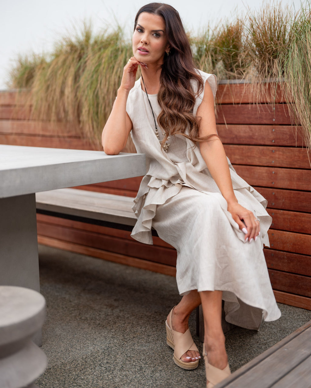 ZURI DRESS NATURAL