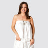 DAKOTA TUBE TOP WHITE
