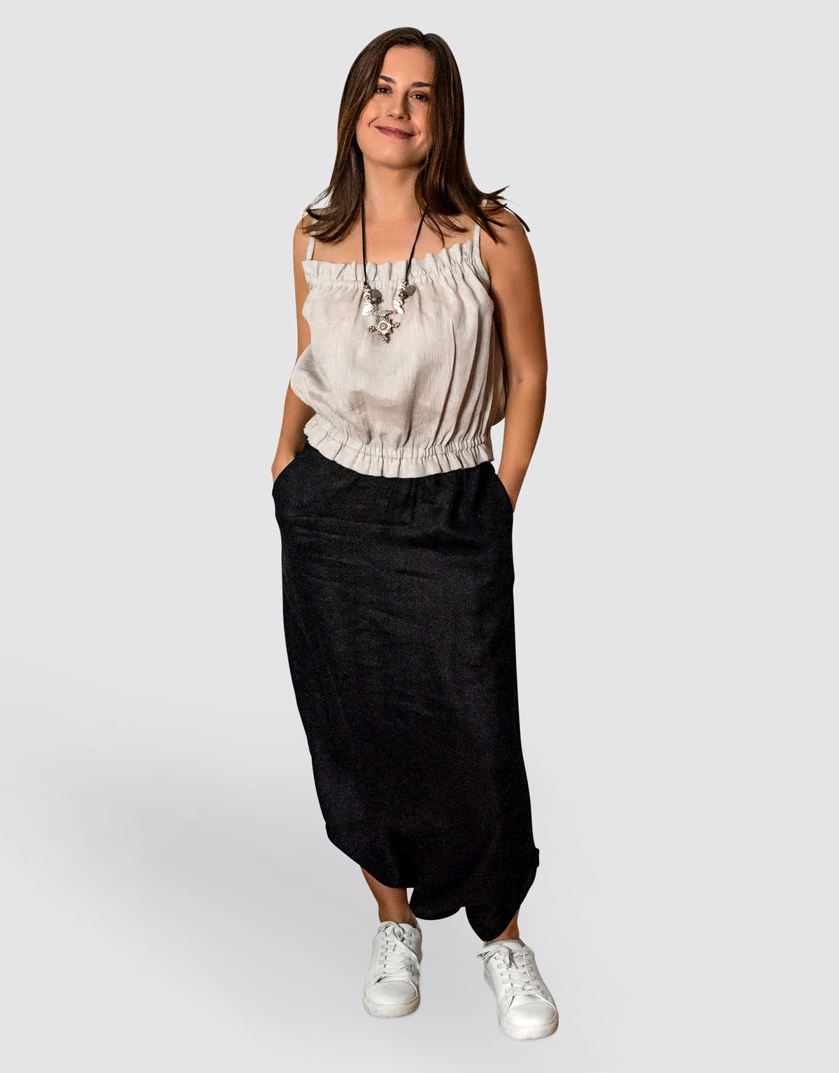 GENEVRA SKIRT BLACK