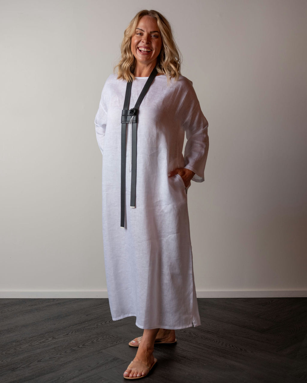 SORRENTO DRESS WHITE