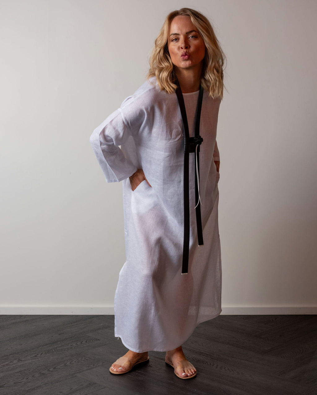 SORRENTO DRESS WHITE